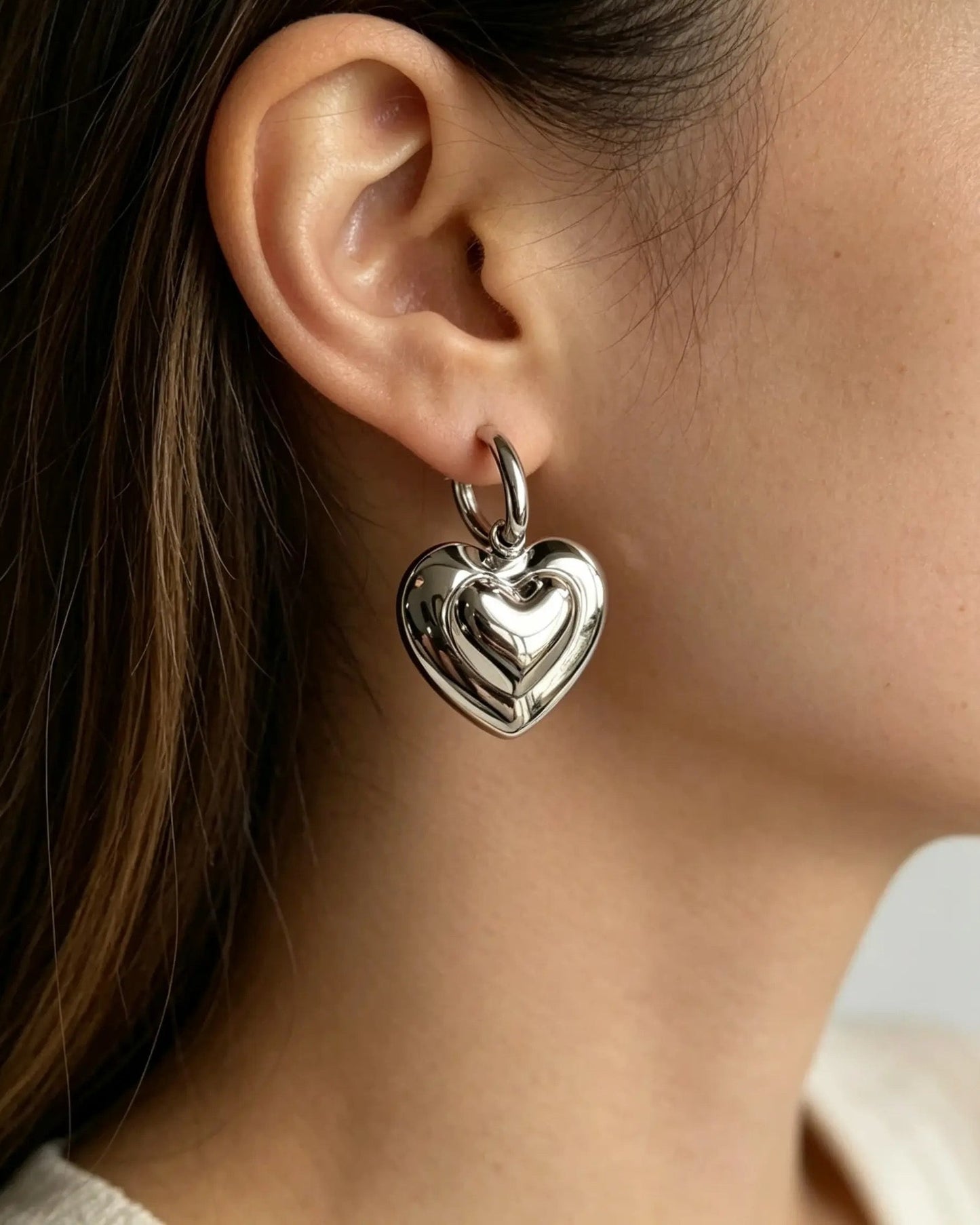 Aros ALEMANIA plata · aros de AMA, detalle 2