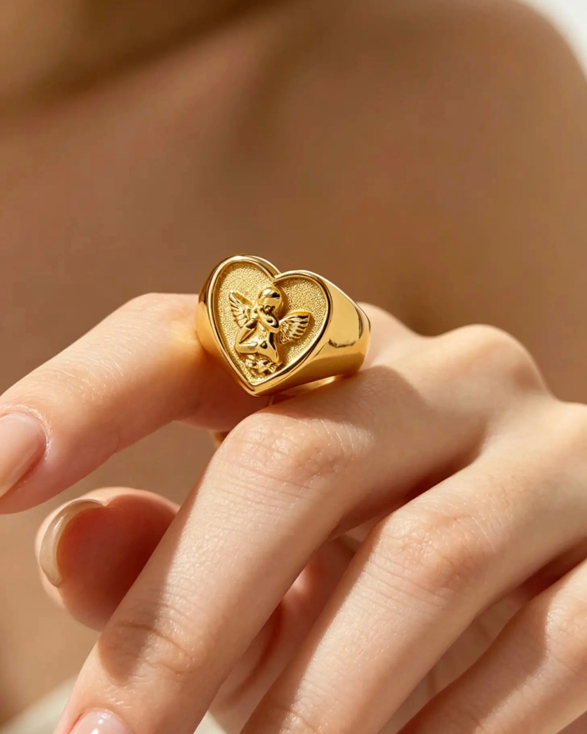 Anillo ÁNGEL · anillo de AMA, detalle 2