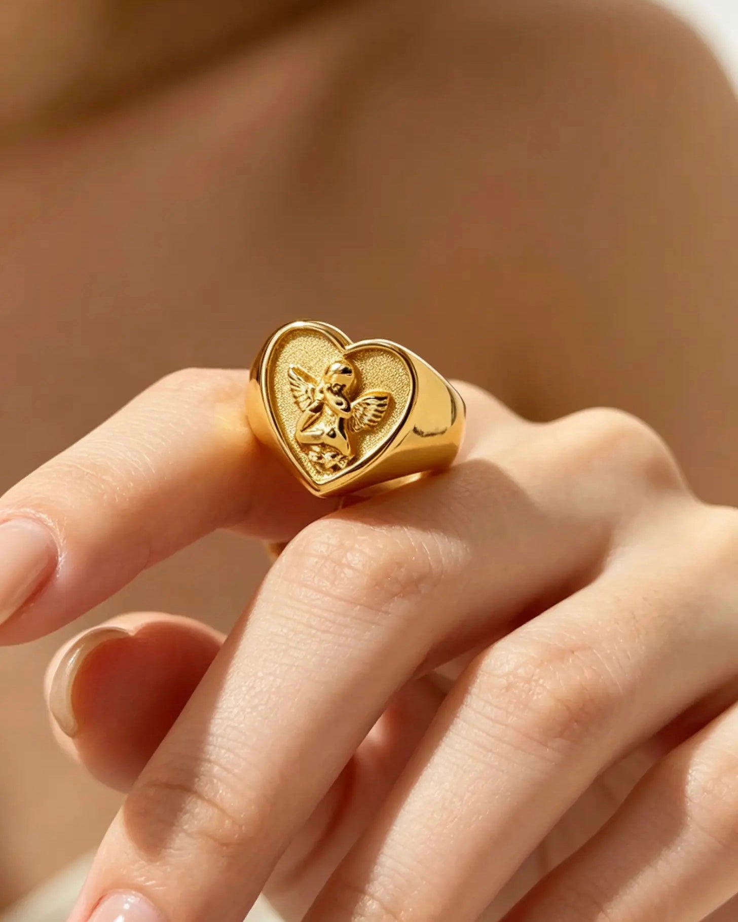 Anillo ÁNGEL · anillo de AMA, detalle 2