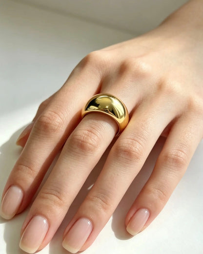 Anillo BOMBÉ · anillo de AMA, detalle 2