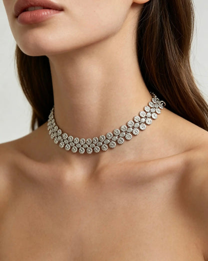 Collar EGIPTO plata · collar de AMA